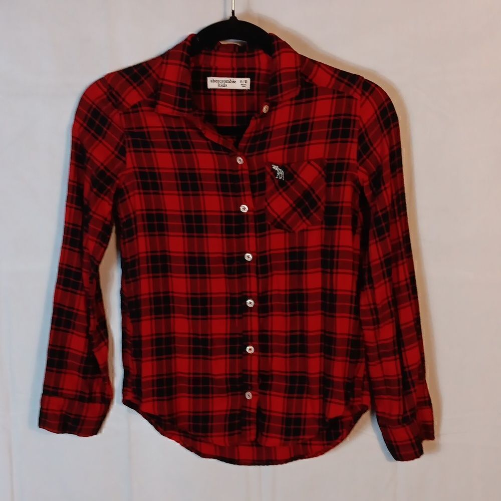 Abercrombie Kids Unisex Flannel Shirt